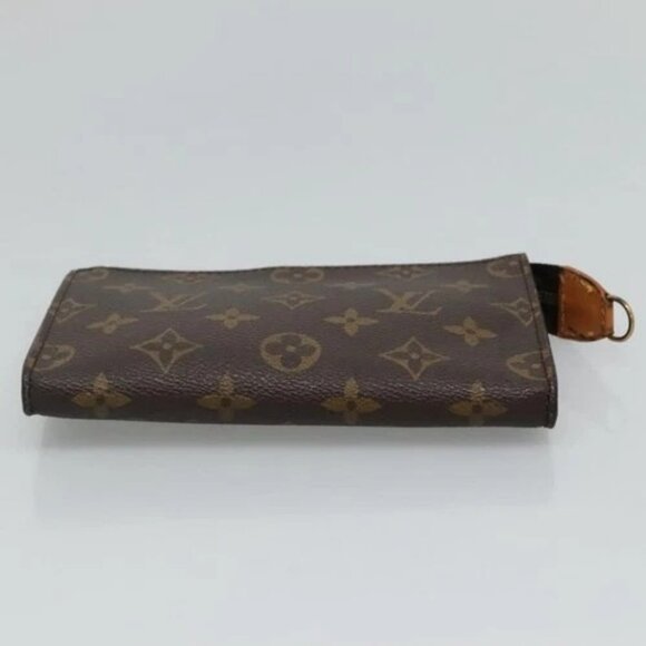 LOUIS VUITTON Monogram Bucket PM Accessory Pouch LV Auth 110460 - Picture 9 of 16